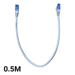 خرید کابل شبکه 0.5 متری CAT6 هلوکیبل DSX-5000 - نارستان