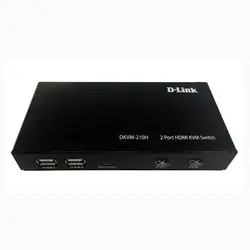 خرید سوئیچ 2 پورت KVM دی لینک DKVM-210H - نارستان