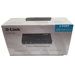 خرید سوئیچ 2 پورت KVM دی لینک DKVM-210H - نارستان