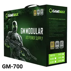 خرید و قیمت پاور کامپیوتر گیم‌مکس GM 700 Bronze - نارستان