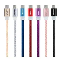 خرید کابل شارژ USB به microUSB ای دیتا - نارستان