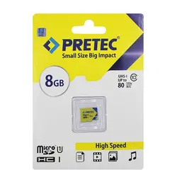 خرید کارت حافظه پرتک مدل micro ظرفیت 8 گیگابایت - نارستان