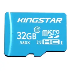 کارت حافظه microSDHC کینگ‌ استار کلاس ۱۰ استاندارد UHS-I U1 ظرفیت 32 گیگابایت