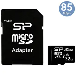 خرید کارت حافظه 32 گیگابایت 85MBps سیلیکون پاور Elite با آداپتور - نارستان