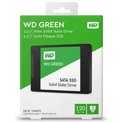خرید حافظه اس اس دی 120 گیگابایت وسترن دیجیتال Green WDS120G2G0A - نارستان
