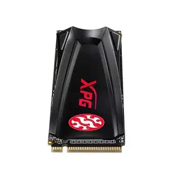 خرید اس اس دی اینترنال 256 گیگابایت ای دیتا XPG GAMMIX S5 به همراه heatsink