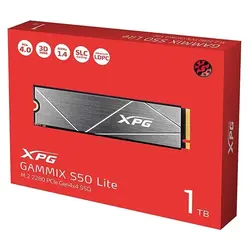خرید اس اس دی اینترنال 1 ترابایت ای دیتا XPG GAMMIX S50 Lite به همراه heatsink