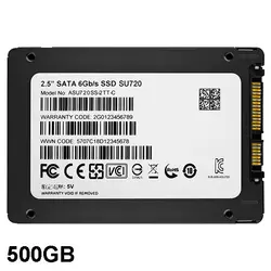 خرید و قیمت اس اس دی 500 گیگابایت ای دیتا SU720 - فروشگاه اینترنتی نارستان
