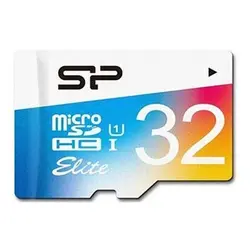 خرید کارت حافظه microSDXC سیلیکون پاور مدل Color Elite کلاس ۱۰ استاندارد UHS-I U1 سرعت ۸۵MBps همراه با آداپتور SD ظرفیت 32 گیگابایت - نارستان