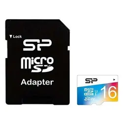 خرید کارت حافظه microSDXC سیلیکون پاور مدل Elite کلاس ۱۰ استاندارد UHS-I U1 سرعت 85MBps همراه با آداپتور SD ظرفیت 16 گیگابایت - نارستان