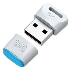 خرید فلش مموری سیلیکون پاور مدل Touch T06 ظرفیت 64 گیگابایت - نارستان