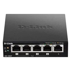 خرید سوئیچ ۵ پورت PoE دی لینک مدل DGS-1005P - نارستان