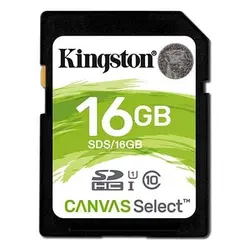 خرید کارت حافظه کینگستون مدل SDHC Select 80R C10 با ظرفیت ۱۶ گیگابایت - نارستان