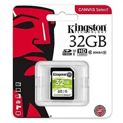 خرید کارت حافظه کینگستون مدل SDHC Select 80R C10 با ظرفیت 32 گیگابایت - نارستان
