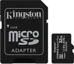 خرید کارت حافظه microSDHC کینگستون کلاس 10 استاندارد UHCI U1 سرعت 80MBps ظرفیت 32 گیگابایت - نارستان