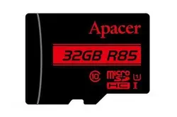 خرید کارت حافظه microSDHC اپیسر مدل AP32G کلاس 10 استاندارد UHS-I U1 سرعت 85MBps ظرفیت 32 گیگابایت - نارستان