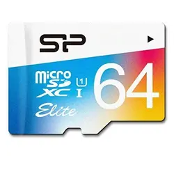 خرید کارت حافظه microSDXC سیلیکون پاور مدل Color Elite کلاس 10 استاندارد UHS-I U1 سرعت 85MBps ظرفیت 64 گیگابایت - نارستان