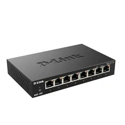 خرید سوييچ 8 پورت گيگابيت و دسکتاپ دی لينک مدل DGS-108 - نارستان