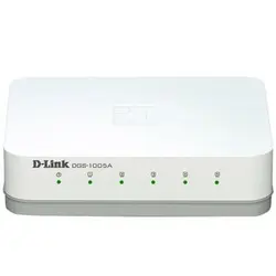 خرید سوییچ D-Link DES-1005A 5-Port 10/100 Switch - نارستان