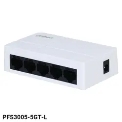 خرید و قیمت سوئیچ 5 پورت گیگابیتی داهوا PFS3005-5GT-L - فروشگاه نارستان