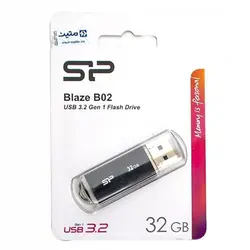 قیمت فلش مموری 32 گیگابایت سیلیکون پاور Blaze B02 - نارستان