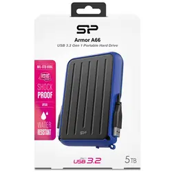 خرید هارد اکسترنال 5 ترابایت سیلیکون پاور Armor A66 - نارستان