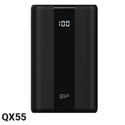 خرید پاوربانک 30000 میلی‌آمپر‌ساعت سیلیکون پاور QX55 - نارستان