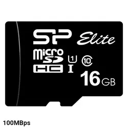 خرید کارت حافظه 16 گیگابایت 100MBps سیلیکون پاور Elite - نارستان