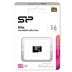 خرید کارت حافظه 16 گیگابایت 100MBps سیلیکون پاور Elite - نارستان