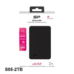 خرید هارد اکسترنال 2 ترابایت سیلیکون پاور Stream S05 - نارستان