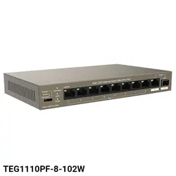 خرید سوئیچ 10 پورت تندا TEG1110PF-8-102W - فروشگاه نارستان