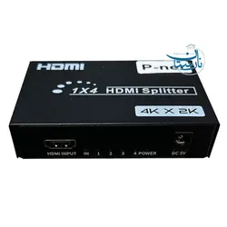 خرید اسپلیتر یک به چهار HDMI پی نت SM4K104