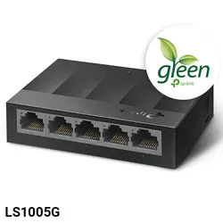 خرید و قیمت سوئیچ 5 پورت گیگابیتی تی پی لینک LS1005G - فروشگاه اینترنتی نارستان