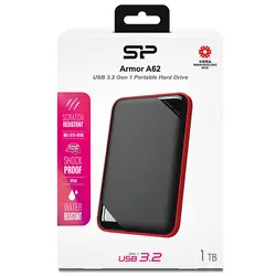 خرید هارد اکسترنال 1 ترابایت سیلیکون پاور Armor A62 - نارستان