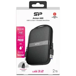 خرید هارد اکسترنال 2 ترابایت سیلیکون پاور Armor A60 - نارستان