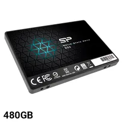 خرید اس اس دی 480 گیگابایت سیلیکون پاور Slim S55 - نارستان