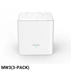 خرید روتر مش وای فای تندا (3-PACK) Nova MW3 - نارستان