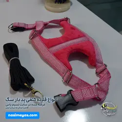 قلاده کتفی پد دار سگ با لید سایز 2 ساده