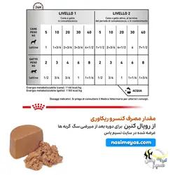کنسرو ریکاوری مشترک سگ و گربه رویال کنین