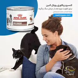 کنسرو ریکاوری مشترک سگ و گربه رویال کنین