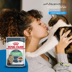 پوچ گربه دایجست سنسیتیو با معده حساس رویال کنین