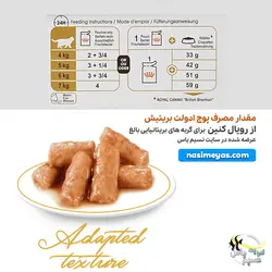 غذای پوچ گربه ادولت بریتیش رویال کنین
