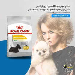 غذای سگ با پوست حساس مینی درماکامفورت رویال کنین