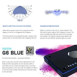 نور ال ای دی آب شور XR30 G6 Blue اکو تک مارین