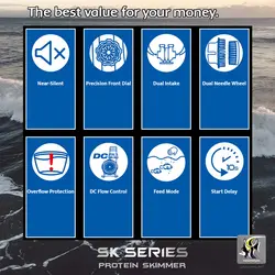 اسکیمر حرفه ای جامپ SK-400 مکس اسپکت