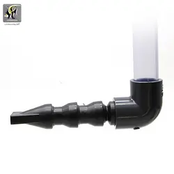 نازل خروجی آب آکواریوم سر تخت تمام پلاستیک