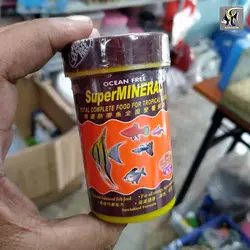 غذای پولکی عمومی آبزیان سوپر مینرال اوشن فری