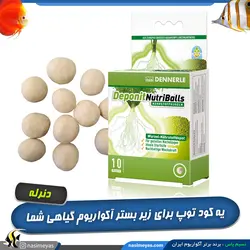 کود توپی زیر بستر آکواریوم گیاهی دپونیت نوتری بال دنرله