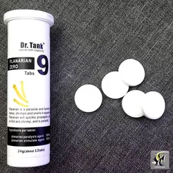 قرص ضد کرم پلاناریا دکتر تانک