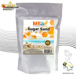 شن سفید شکری آکواریوم و تراریوم ام اف آکوا